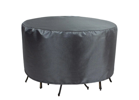 Shield - Round/Square Table Chair Cover 36" - DIA48"X25"X25"H - Mercury - COV-M531