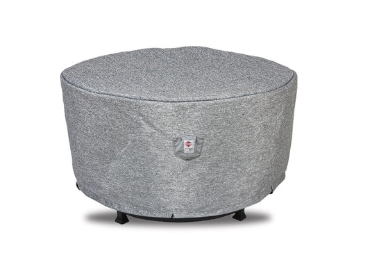 Shield - Fire Table Cover Round - 36.5'Dia'x25''H Platinum - COV-PTR36