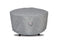 Shield - Fire Table Cover Round - 36.5'Dia'x25''H Platinum - COV-PTR36