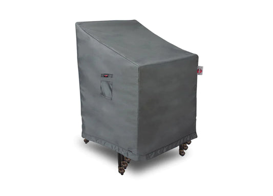 Shield - Accent Table Cover Titanium Square - 25''Wx25'Dx18.5''H - COV-TTA24