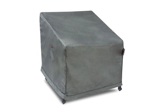 Shield - Accent Table Cover Titanium Square - 25''Wx25'Dx18.5''H - COV-TTA24