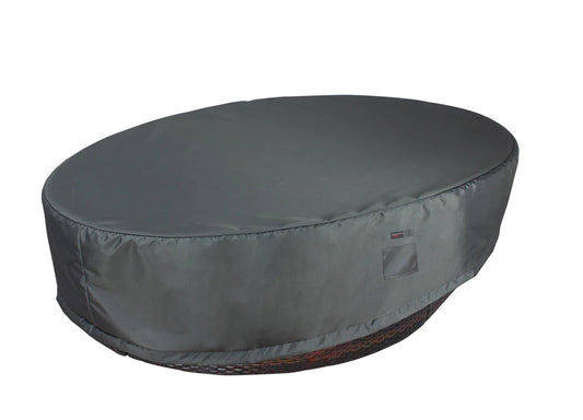 Shield - Lounge Cover Sun Bed - 70"W x 98.3"D x 17.5"H Titanium - COV-TOSB