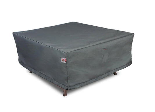 Shield - Fire Table Cover Square - 44" W x 44" D x 25" H Titanium - COV-TT44