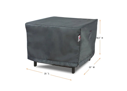 Shield - Chair Cover Club Chair Large High Back - Titanium 32"W x 34"D x 39.5"H - COV-TC21H