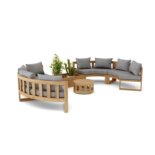 Anderson Teak - CIRCULAR MODULAR DEEP SEATING | SET-809