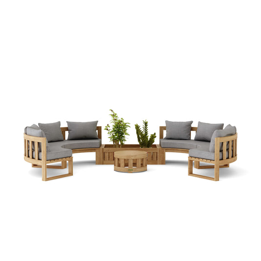 Anderson Teak - CIRCULAR MODULAR DEEP SEATING | SET-809