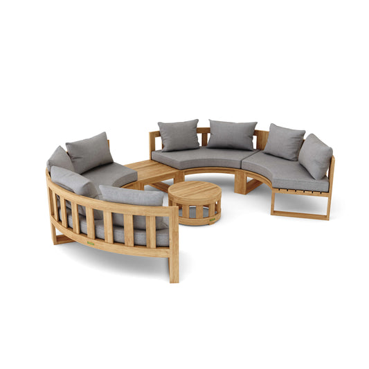 Anderson Teak - CIRCULAR MODULAR DEEP SEATING | SET-811