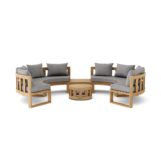 Anderson Teak - CIRCULAR MODULAR DEEP SEATING | SET-811