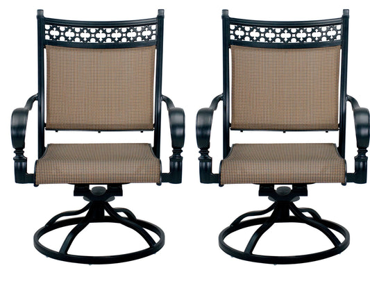 Darlee - Mountain View Patio Swivel Rocker Chair (Set of 2) - 201610-3-2