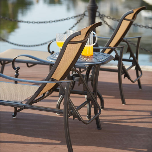 Darlee - Mountain View Patio Chaise Lounge (Set of 2) - 201610-33-2