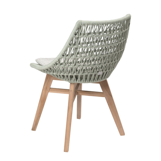 CO9 Design - Edge Rope Dining Chair with Dune Cushion, Set of 2 - ED15CUSED15-2