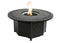 52" Round Chat Wrap Firepit Table Designer (Burner or Ice Bucket NOT Included)
