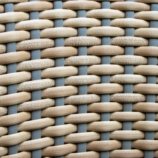 Cane-Line Peacock lounge chair w/teak legs - 5458FUT