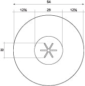 Prism Hardscapes - 54" Fuego 125,000 BTU NG/LP Round Fire Pit Table