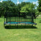 Jumpking - 18' x 10" Rectangle Backyard Trampoline with Safety Enclosure - JKRC1018HEC3V2
