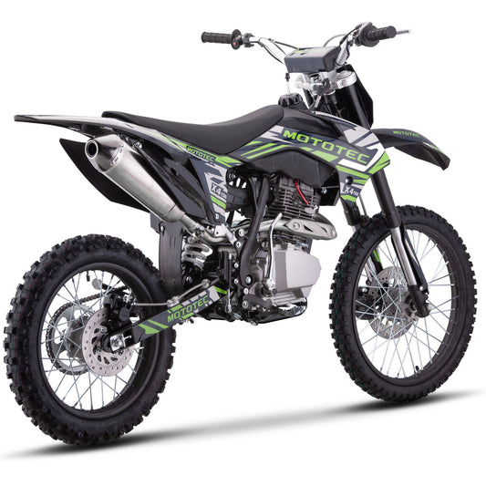 MotoTec - MotoTec X4 150cc 4-Stroke Gas Dirt Bike Black | MT-DB-X4-150cc_Black