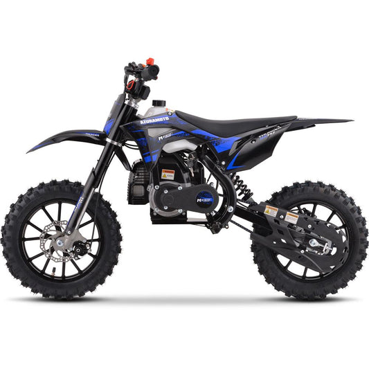 MotoTec - Thunder 50cc 2-Stroke Kids Gas Dirt Bike - MT-Thunder-50cc
