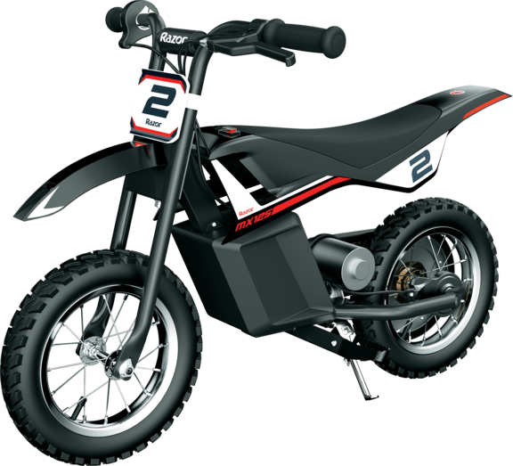 Razor | Dirt Rocket MX125 - Black with Up to 8 mph Max. Speed Razor | Dirt Rocket MX125 - Black with Up to 8 mph Max. Speed