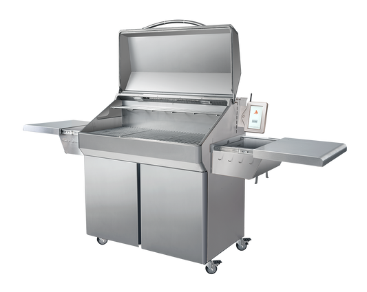Memphis Grills Elite ITC3 Wi-Fi Monitored 39-Inch 304 Stainless Steel Pellet Grill - VG0002S