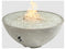 Outdoor Greatroom - 42’’ Wide - Cove Edge Natural Grey Round Gas Fire Pit Bowl - Direct Spark Ignition