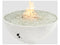 Outdoor Greatroom - 42’’ Width - Cove Edge Concrete White Cove Gas Fire Pit Bowl - Direct Spark Ignition NG