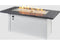 utdoor Greatroom - 62’‘W x 30’'D - Havenwood Steel White Rectangular Carbon Grey Everblend Top Gas Fire Pit Table - Direct Spark Ignition
