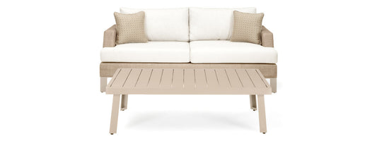 RST Brands - Portofino® Sling 71in Sunbrella® Outdoor Sofa & Coffee Table | OP-ACRSOF71T-PORIV