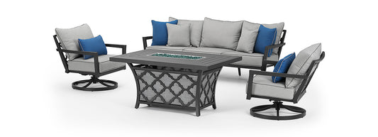 RST Brands - Venetia™ 4 Piece Motion Fire Seating Set