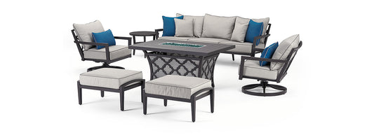 RST Brands - Venetia™ 7 Piece Motion Fire Seating Set