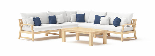 RST Brands - Kooper™ 6 Piece Sunbrella® Outdoor Sectional | OP-AWSS6-KPR