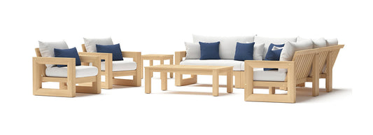 RST Brands - Benson™ 9 Piece Sunbrella® Outdoor Seating Set | OP-AWSS9-BEN