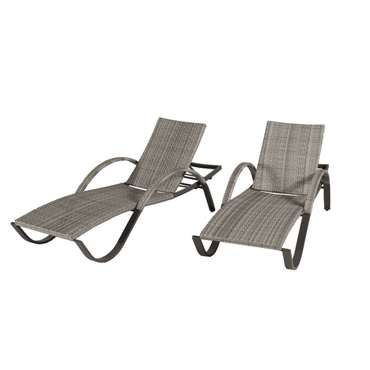 RST Brand - Cannes™ Woven Chaise Lounge Set 2pk | OP-PEAL-CNS-2E-K