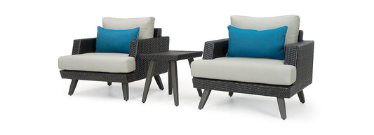 RST Brand - Portofino® Casual Sunbrella® Outdoor Club Chair & Side Table | OP-PECLB2T-PORV