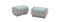 RST Brands - Cannes™ Set of 2 Sunbrella® Outdoor Club Ottomans | OP-PECLBOTTO-CNS