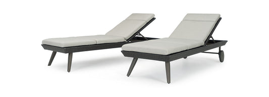 RST Brands - Portofino® Casual 2 Piece Sunbrella® Outdoor Lounger & Mattress | OP-PELS2-PORV