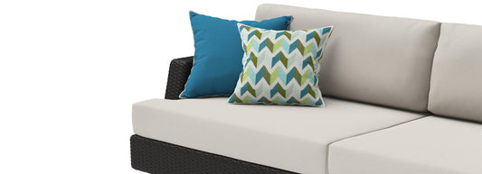 RST Brands - Portofino® Comfort Sunbrella® Outdoor 96in Sofa | OP-PEMSOF48-PORIII