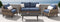 RST Brands - Portofino® Affinity 4 Piece Sunbrella® Outdoor Loveseat Group | OP-PESCSG4-PORVIII