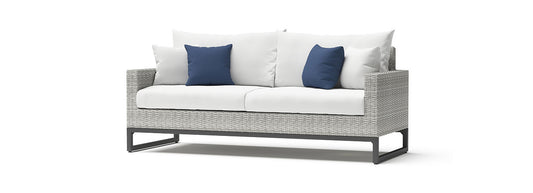 RST Brands - Milo™ Gray 78in Sunbrella® Outdoor Sofa | OP-PESOF76-MILO-G