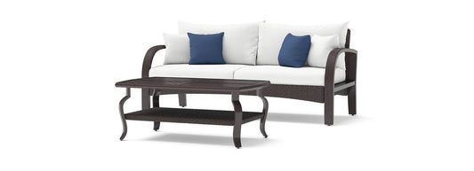 RST Brands - Barcelo™ Sunbrella® Outdoor Sofa & Coffee Table | OP-PESOF76T-BAR