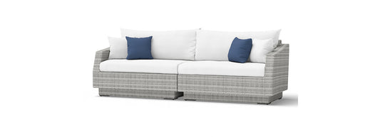 RST Brands - Cannes™ 6 Piece Sunbrella® Outdoor Sectional & Table | OP-PESS6-CNS