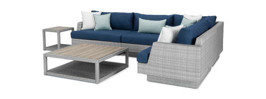 RST Brands - Portofino® Comfort 6 Piece Sunbrella® Outdoor Sectional Seating | OP-PESS6MWT-PORIII