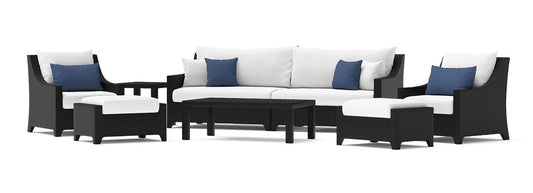 RST Brands - Deco™ 8 Piece Sunbrella® Outdoor Sofa & Club Chair Set | OP-PESS7