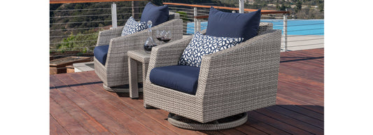 RST Brands - Cannes™ 3 Piece Club Chair Furniture Cover Set