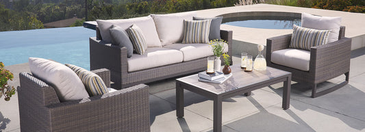 RST Brands - Milea™ 4 Piece Seating Furniture Cover Set