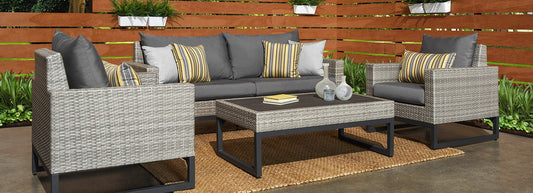 RST Brands - Milo™ 4 Piece Seating Furniture Cover Set