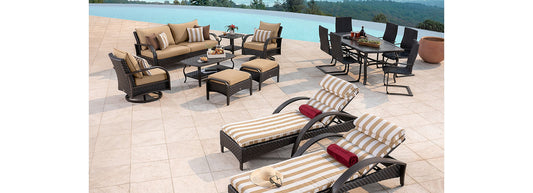RST Brands - Barcelo™ 16 Piece Estate Collection Furniture Cover Set | OP-SCEC16-BAR-K