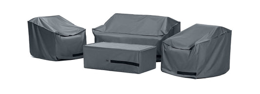 RST Brands - Portofino® Comfort 4 Piece Loveseat Furniture Cover Set