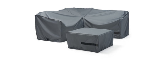 RST Brands - Deco™ 4 Piece Sectional and Table Furniture Cover Set