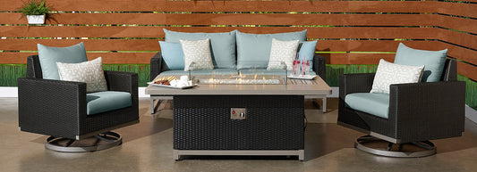 RST Brands - Milo™ 4 Piece Motion Fire Furniture Cover Set