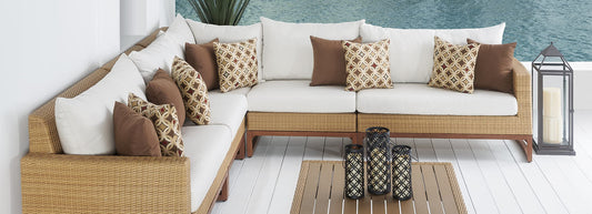 RST Brands - Mili™ 6 Piece Sofa Sectional Furniture Cover Set